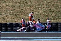 La FIA investiga la p&eacute;rdida de la rueda de Checo P&eacute;rez