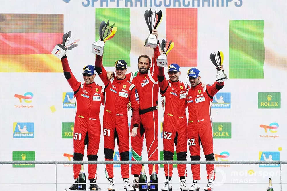 #51 AF Corse Ferrari 488 GTE Evo LMGTE Pro di Alessandro Pier Guidi, James Calado 