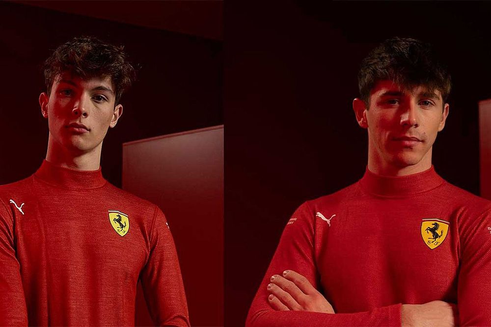 Arthur Leclerc, Ollie Bearman, Ferrari

