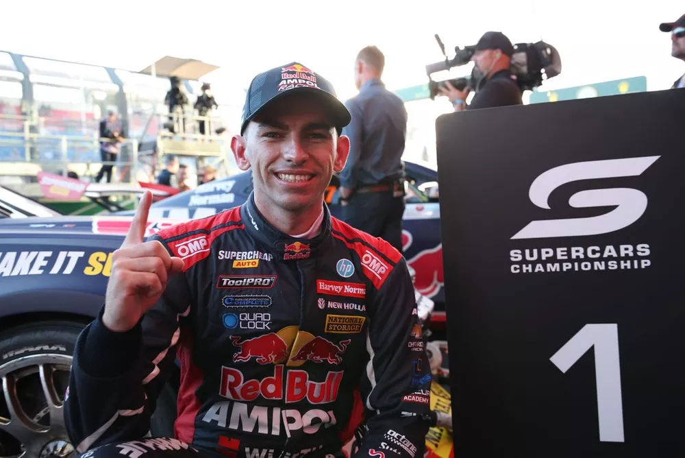 Race winner Broc Feeney, Triple Eight Race Engineering Chevrolet Camaro ZL1