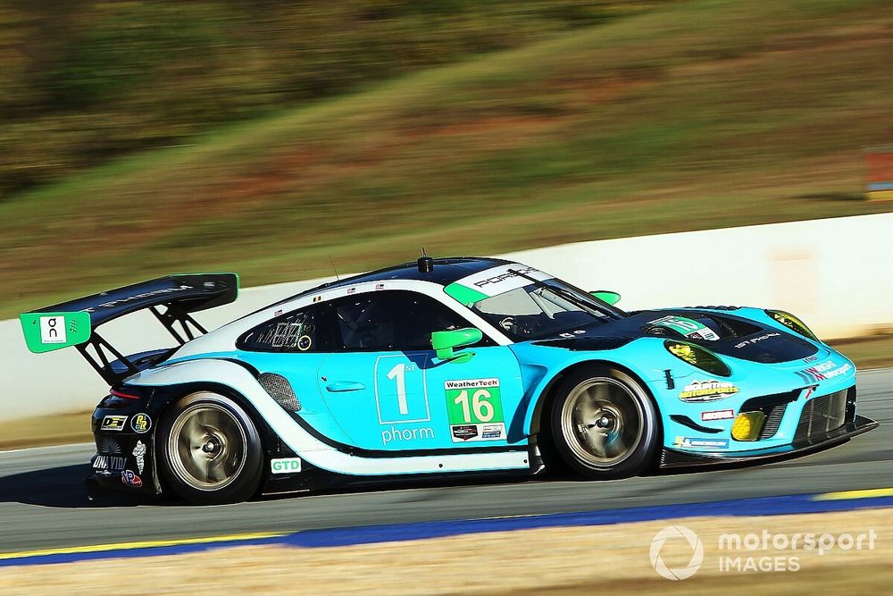 #16 Wright Motorsports Porsche 911 GT3R, GTD: Trent Hindman, Patrick Long, Jan Heylen