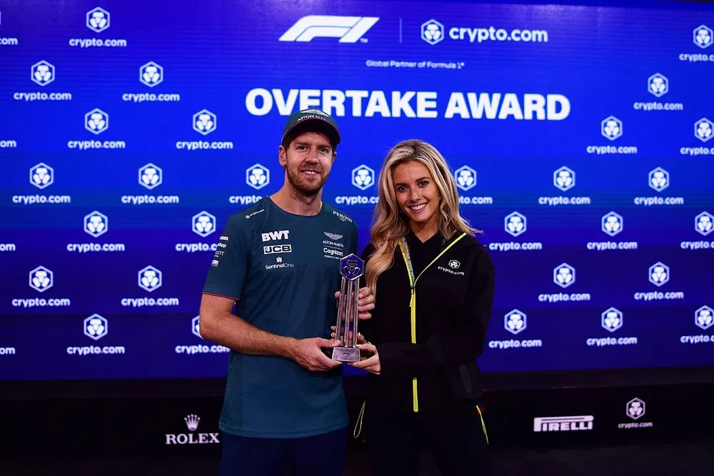 Vettel, campe&oacute;n de adelantamientos en la F1 2021