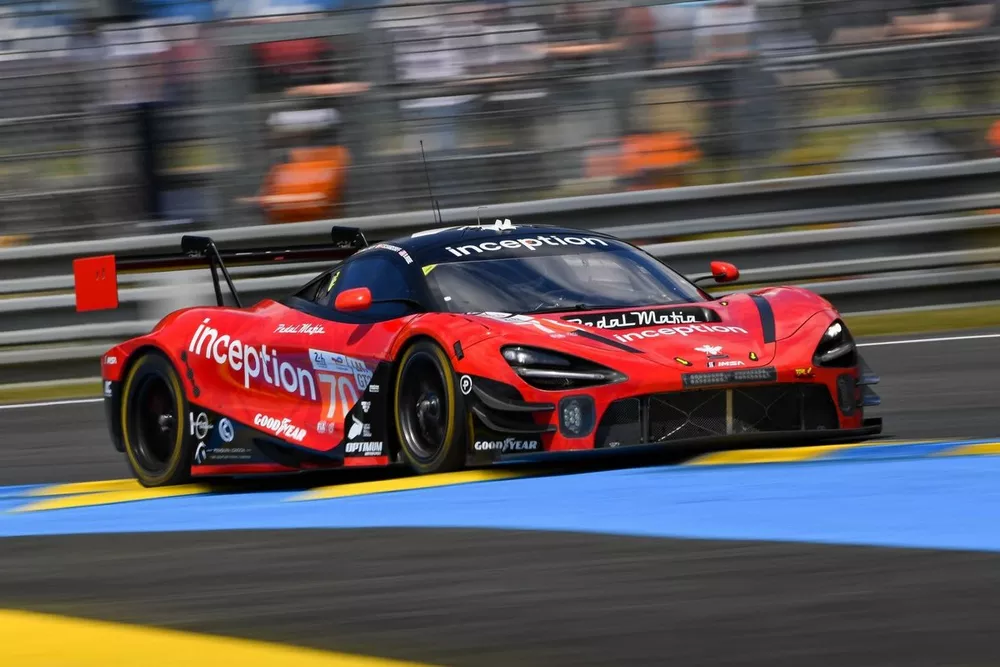 #70 Inception Racing McLaren 720S LMGT3 Evo: Brendan Iribe, Ollie Millroy, Frederik Schandorff