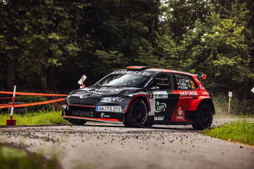 Jarosław Szeja Marcin Szeja Skoda Fabia Rally2 evo