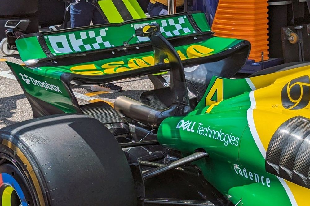 McLaren MCL38 technical detail