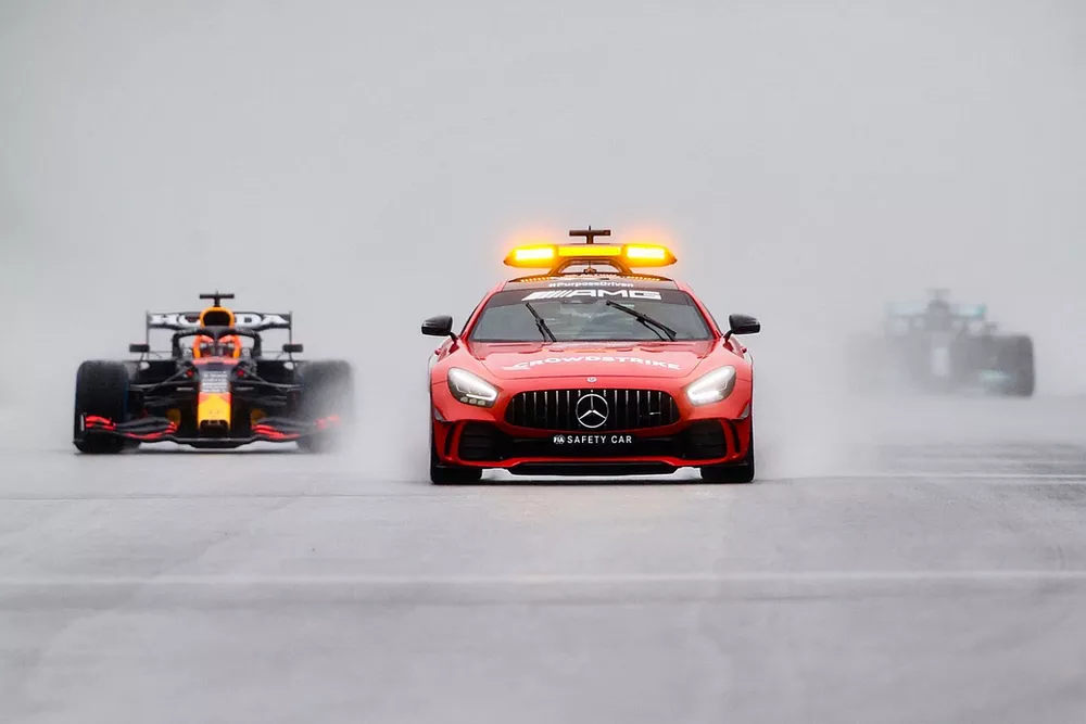 The Safety Car Max Verstappen, Red Bull Racing RB16B