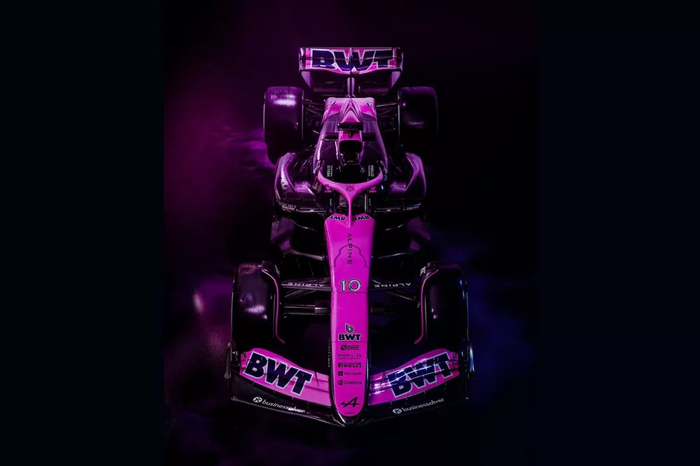 Alpine Las Vegas GP livery