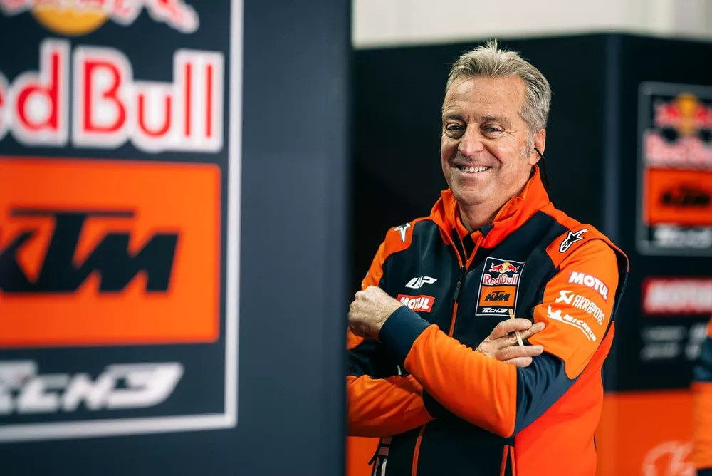 Herv&eacute; Poncharal. Team principal de KTM Tech 3