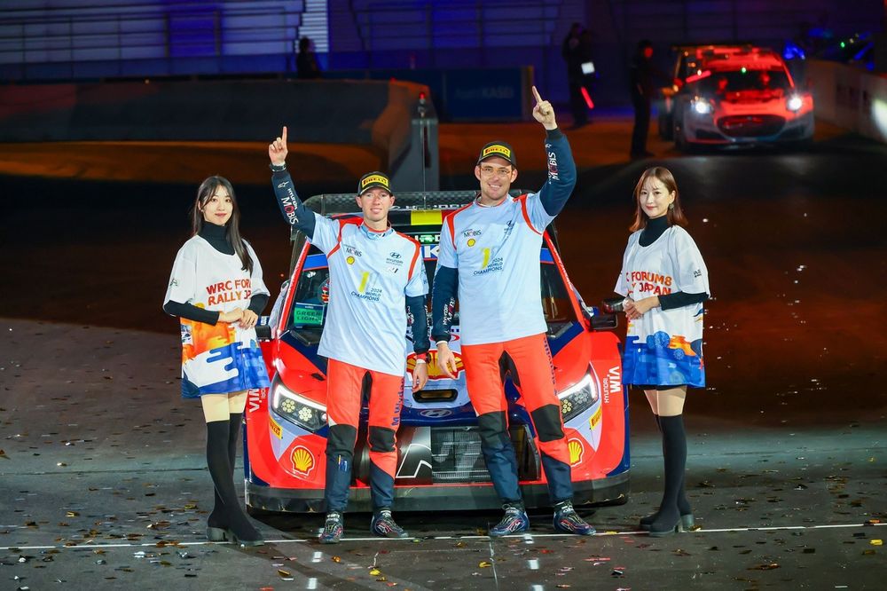 Worldchampion Thierry Neuville, Martijn Wydaeghe, Hyundai World Rally Team Hyundai i20 N Rally1