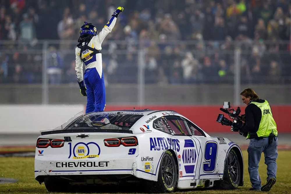 Ganador Chase Elliott, Hendrick Motorsports Chevrolet
