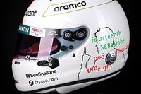 Fotos: Vettel recuerda su primera victoria en F1 con un casco especial