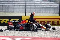 Problemas de motor desencadenaron el accidente de Verstappen