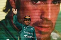 Alonso llega "emocionado" a Bakú tras conocer mejor su Aston Martin F1