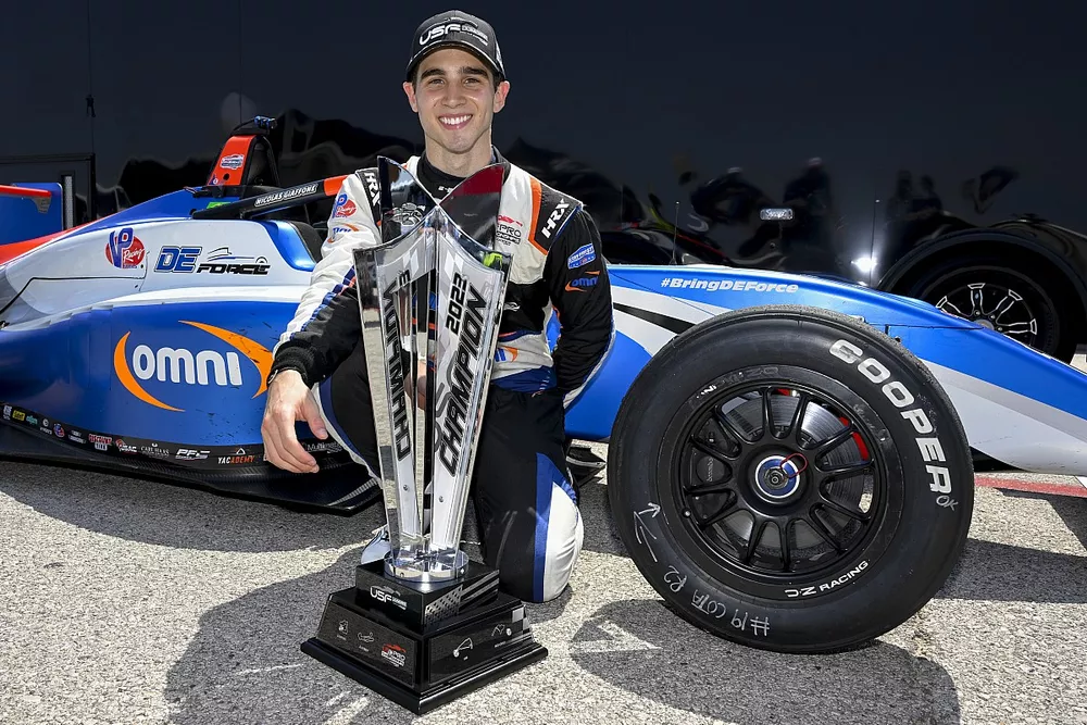 Nic Giaffone campe&atilde;o da USF Juniors