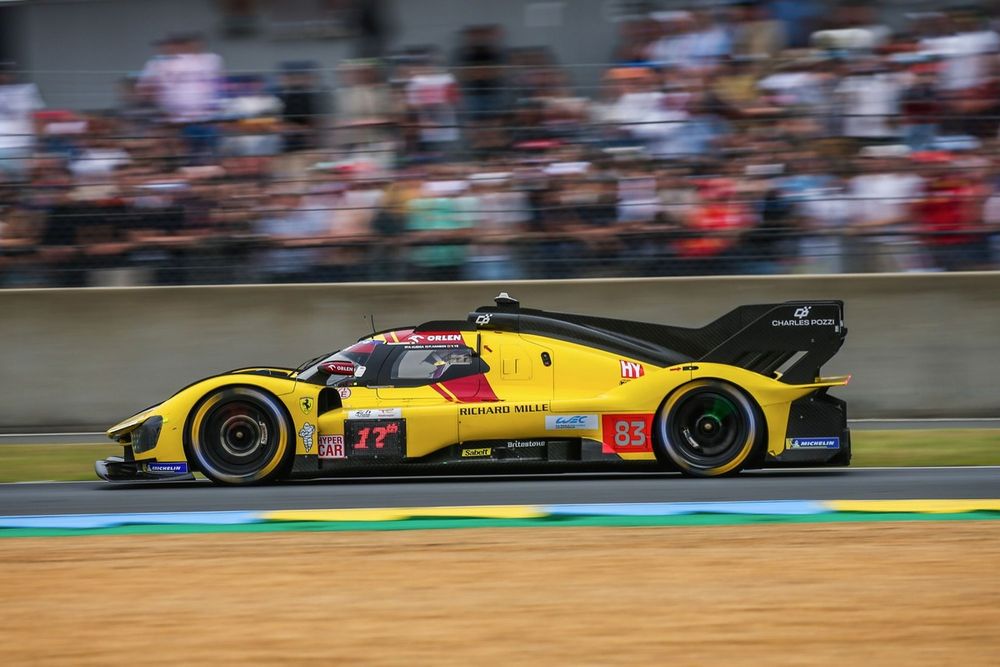 #83 AF Corse Ferrari 499P: Robert Kubica, Yifei Ye, Philip Hanson
