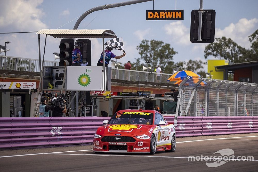 Race 2 winner Scott McLaughlin, DJR Team Penske  