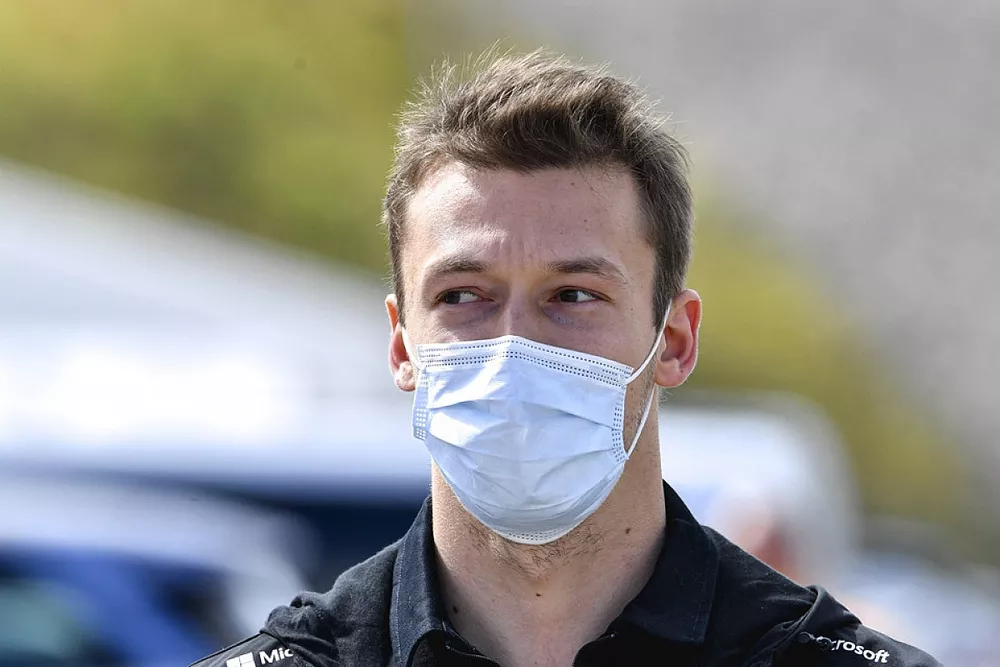 Daniil Kvyat, reserve driver, Alpine F1 
