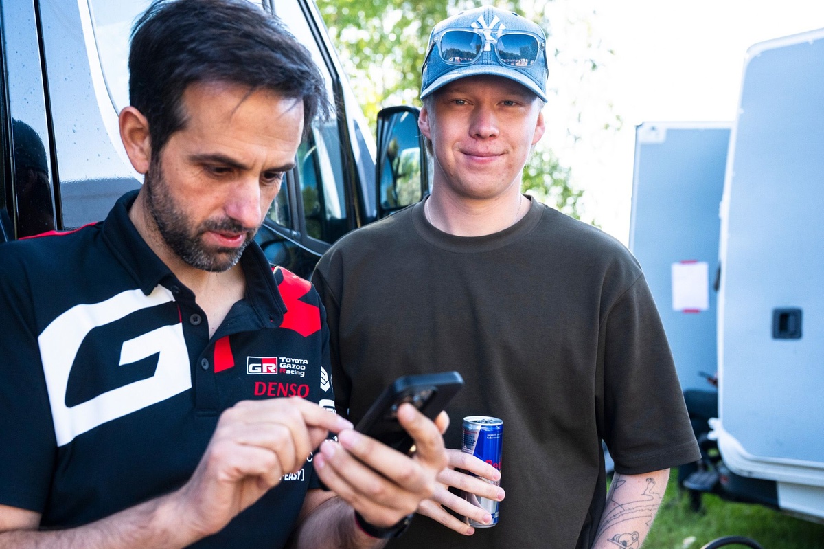 Kalle Rovanpera provides comeback update during Rally Estonia visit