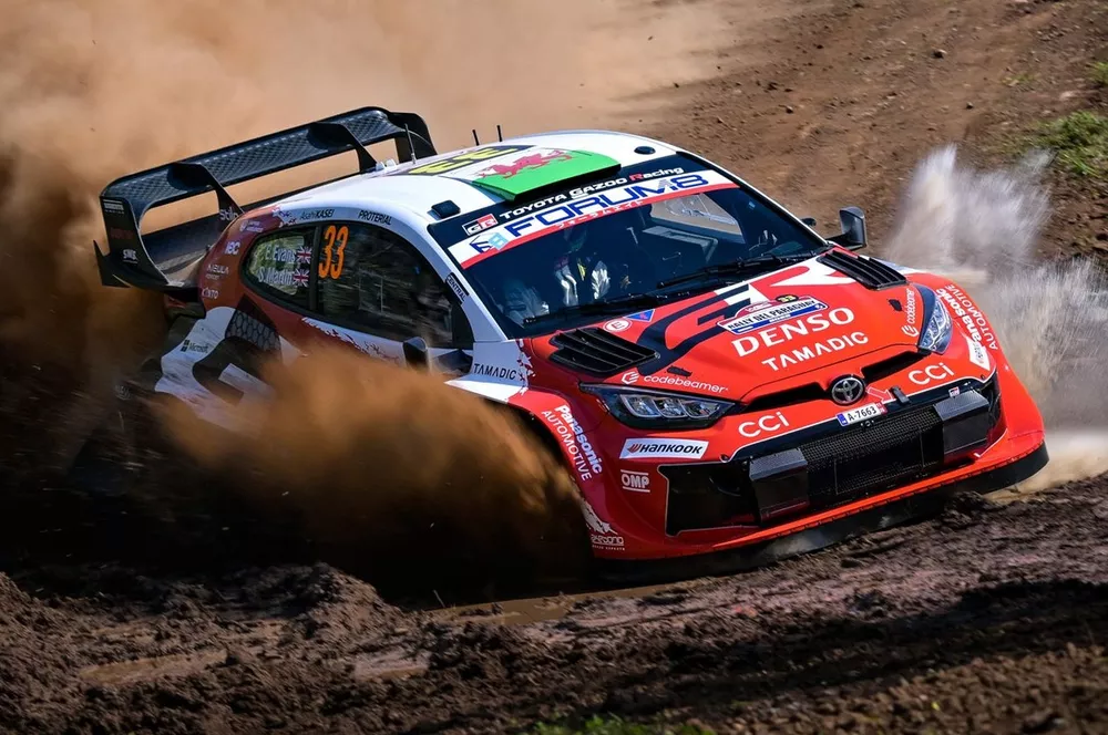 Elfyn Evans, Scott Martin, Toyota Gazoo Racing WRT Toyota GR Yaris Rally1