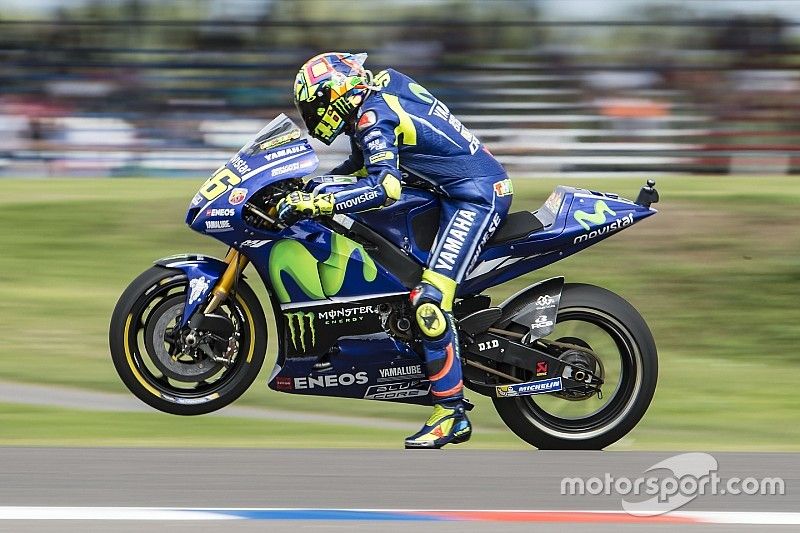 Valentino Rossi, Yamaha Factory Racing,  inicio de la práctica