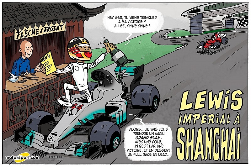 Le Grand Prix de Chine 2017 vu par Cirebox