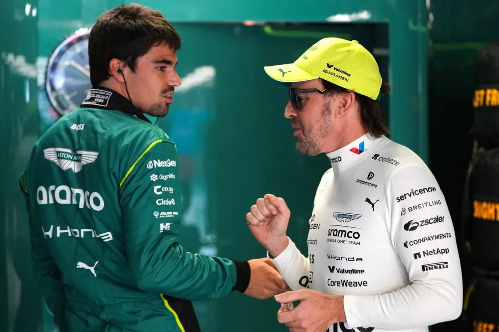 Lance Stroll, Aston Martin Racing, Fernando Alonso, Aston Martin Racing