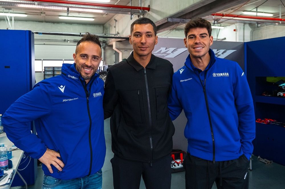 Toprak Razgatlioglu, Andrea Dovizioso, Augusto Fernandez Yamaha Factory Racing