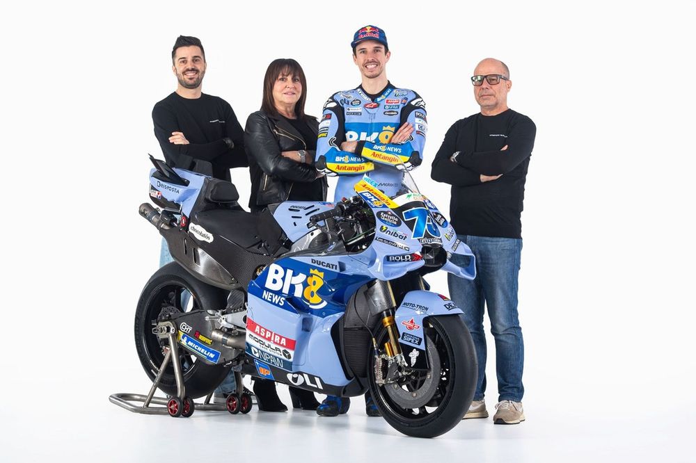 Gresini presenta sus colores para 2026 y, por primera vez, con una Ducati 'full factory'
