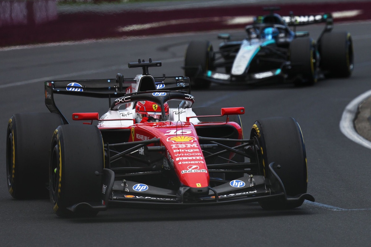 Leclerc : Ferrari n'est "pas encore au niveau" de Mercedes en qualifications