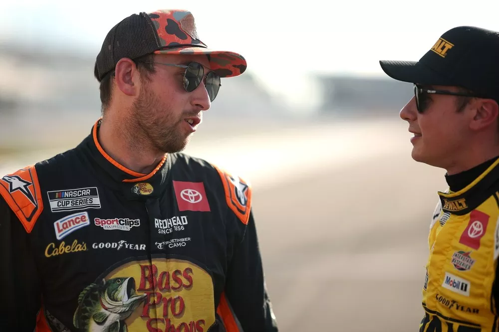 Chase Briscoe, Joe Gibbs Racing Toyota, Christopher Bell, Joe Gibbs Racing Toyota
