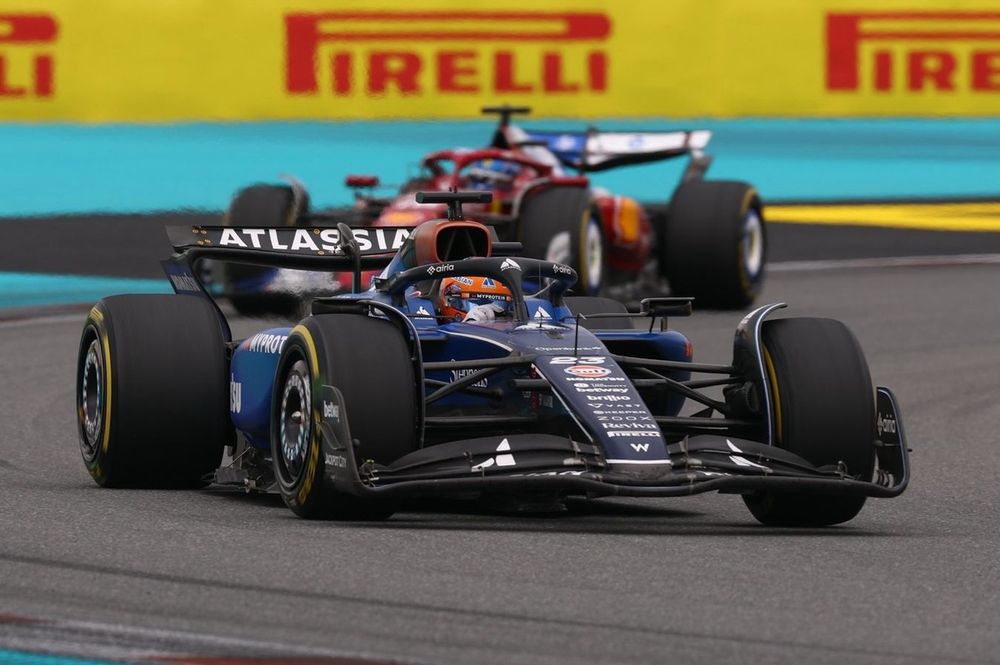 Charles Leclerc, Ferrari, Alexander Albon, Williams