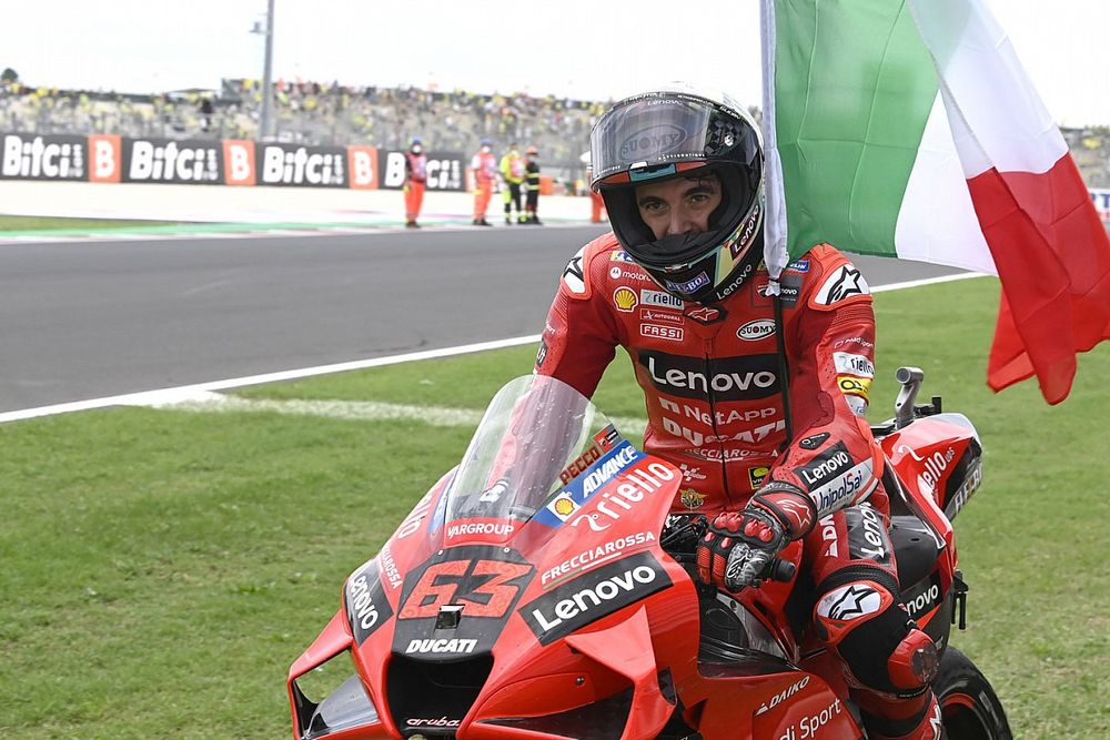Ganador Francesco Bagnaia, Ducati Team
