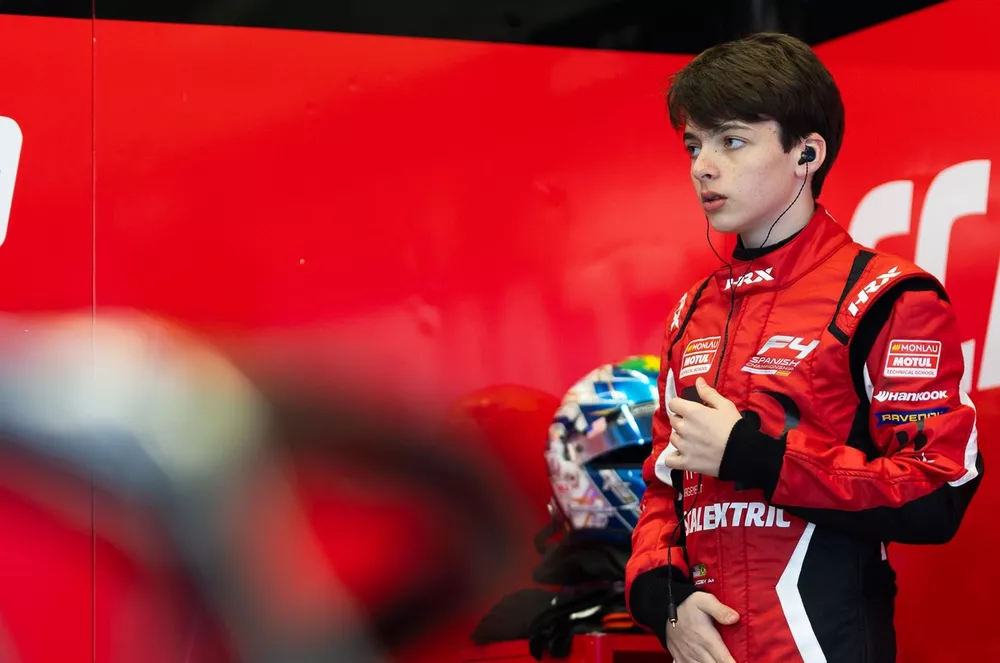 Alexander Jacoby mira evolução na etapa da F4 Spain Winter Series