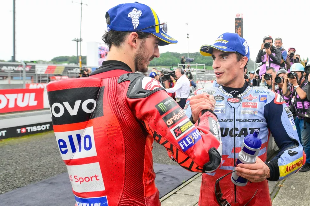 Marc Marquez, Gresini Racing, Francesco Bagnaia, Ducati Team