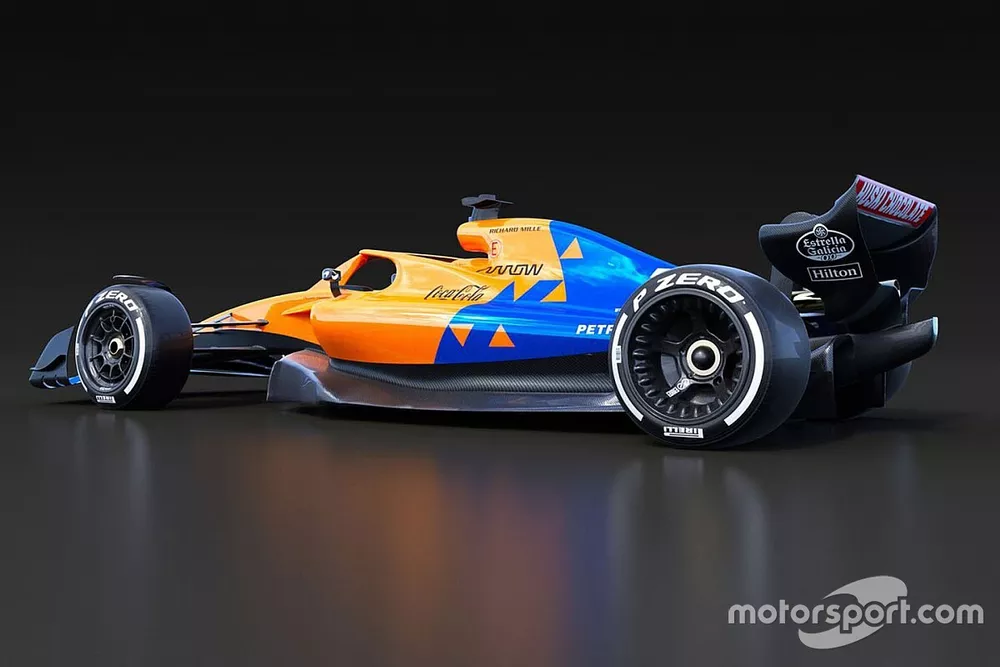 McLaren 2021 F1 car
