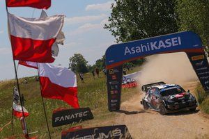 Rovanpera najszybszy w Mikołajkach