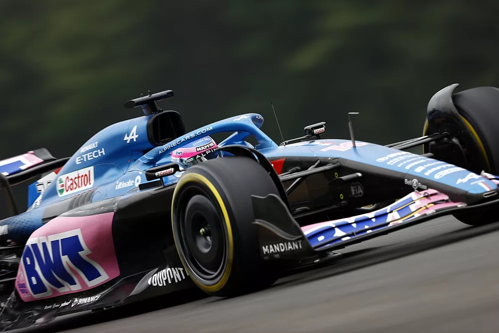 Fernando Alonso, Alpine A522