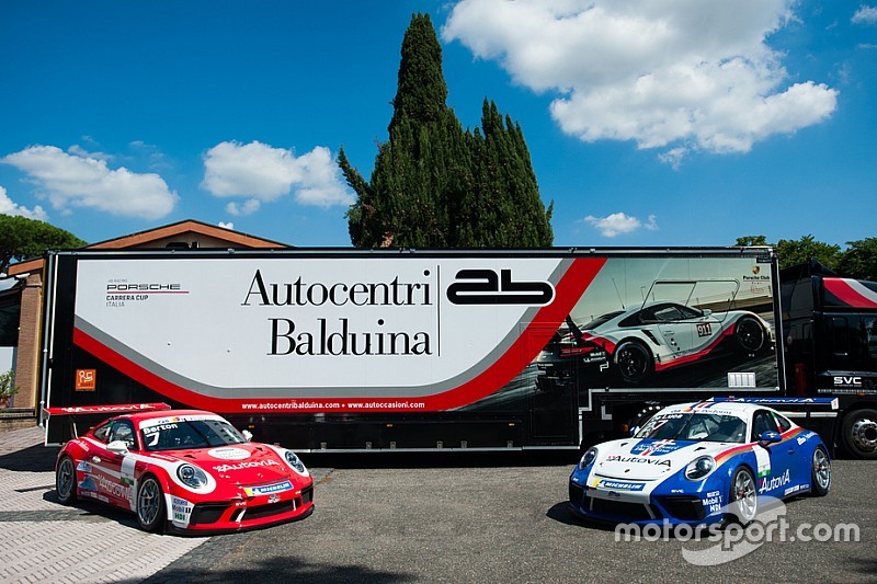 Carrera Cup Italia, Vallelunga: per AB Racing esordio di De Luca e livree speciali nel round di casa