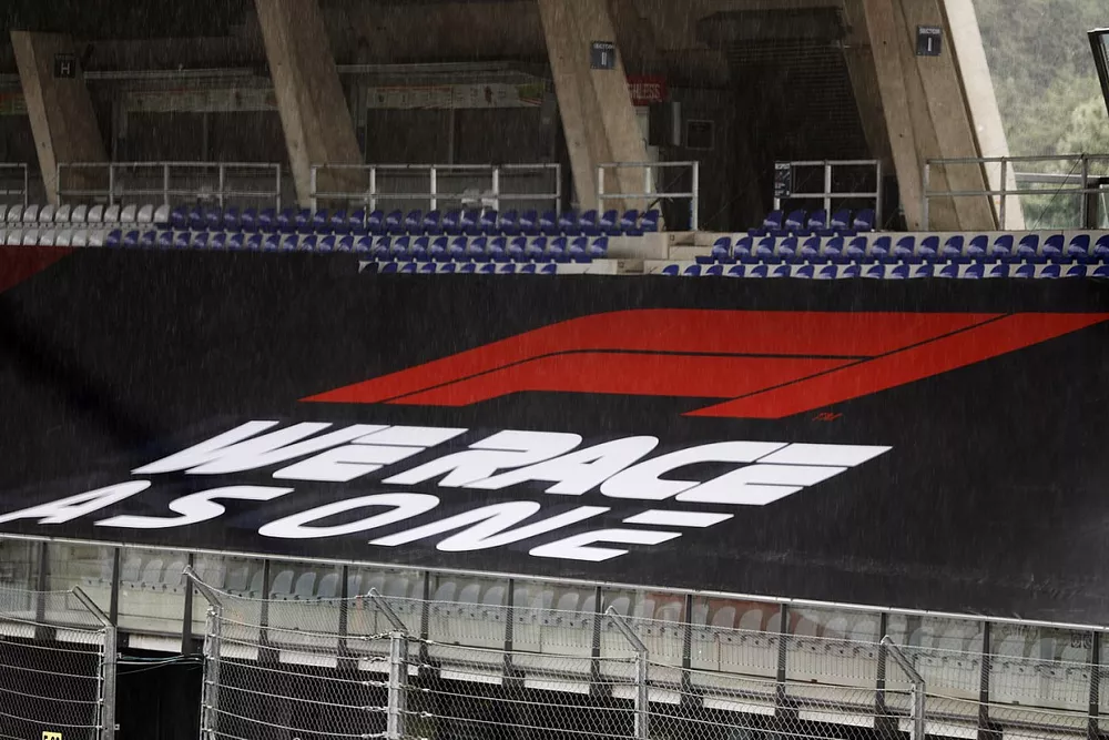 We race as one logo