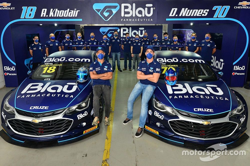 Apresentação dos novos carros da Blau Motorsport