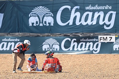 Espeluznante accidente de Jorge Lorenzo en Buriram