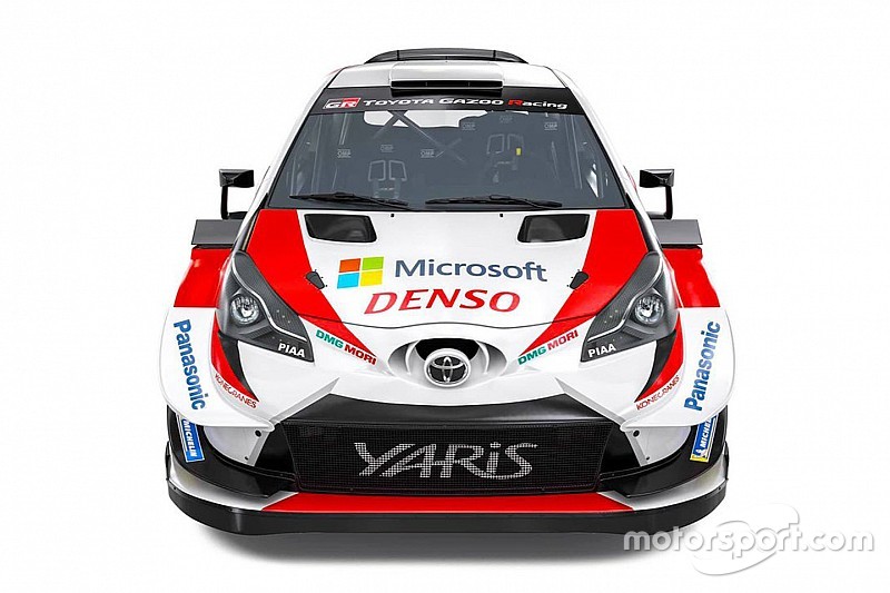 Fotogallery: ecco la livrea 2019 della Toyota Yaris WRC di Tanak, Latvala e Meeke