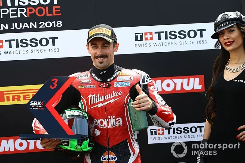 Eugene Laverty, Milwaukee Aprilia