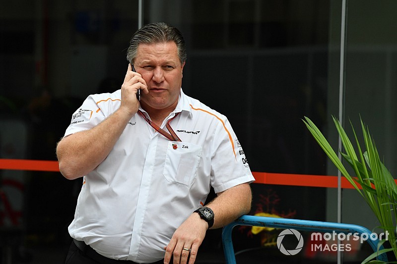 Zak Brown pede urgência para definição de teto de gastos na F1