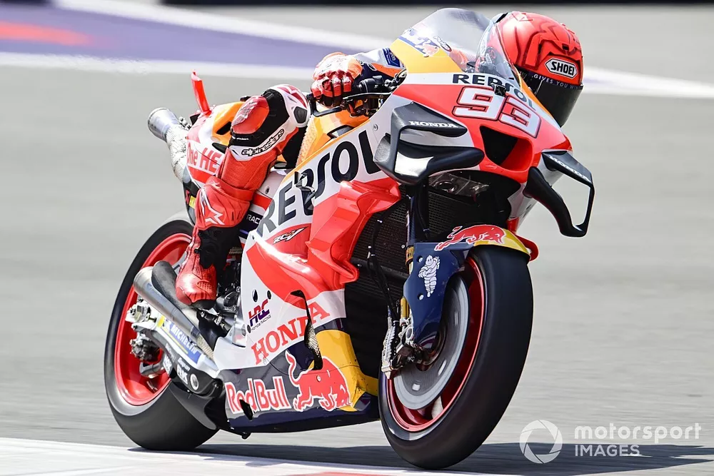マルケス、ホンダの新しい空力パッケージに手応え……しかしバイクの弱点