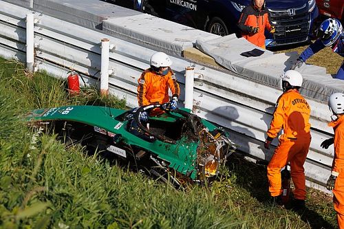 Vídeo: brutal accidente en Suzuka y conmoción cerebal en un piloto de SF