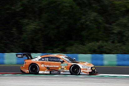 DTM Budapest 2018: Audi-Quartett vorne - Regen beeinflusst Training