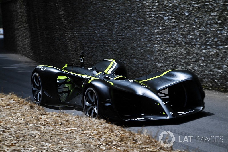 Roborace completa el hillclimb de Goodwood