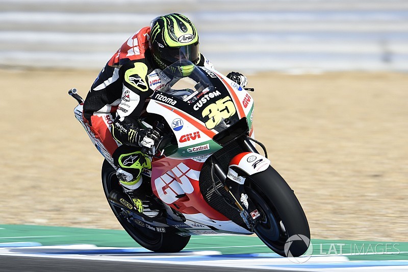 Crutchlow termina sexta como mais veloz; Márquez cai
