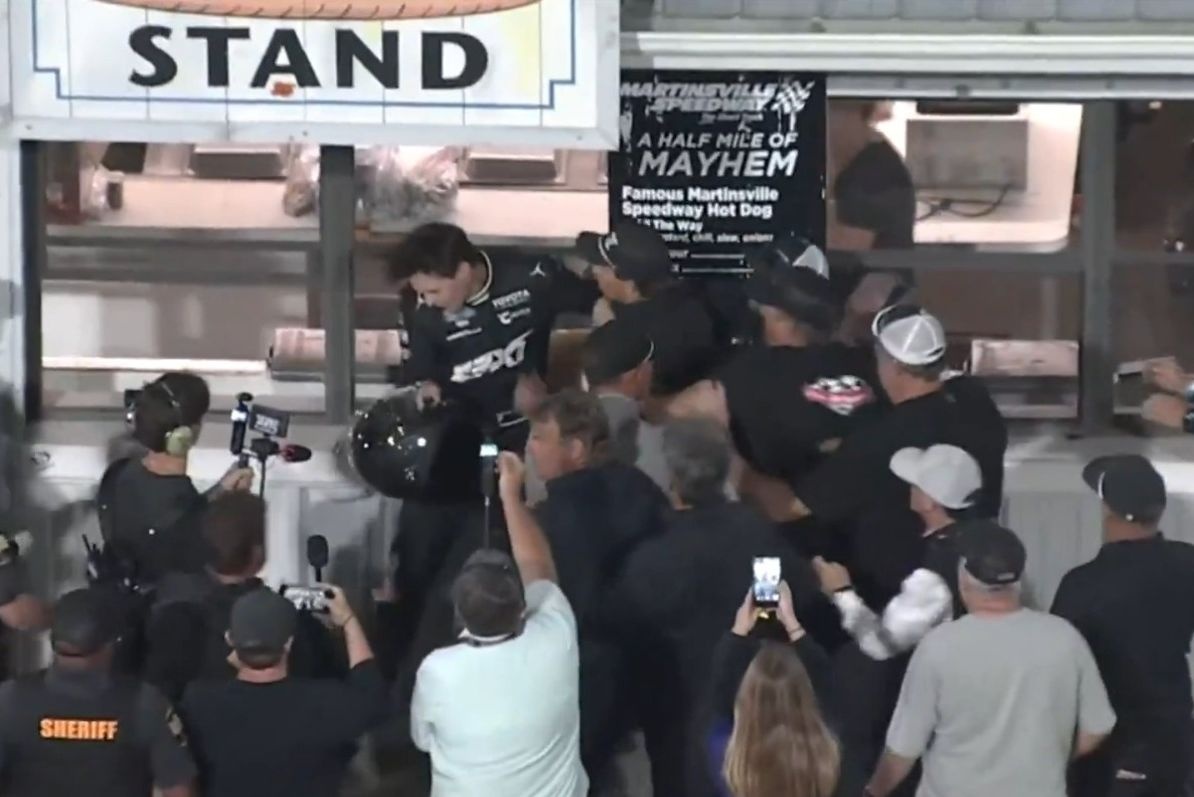 Denny Hamlin slams "f****** cowards" who attacked Corey Heim and calls for NASCAR ban